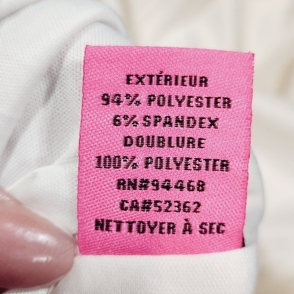 Betsey Johnson Floral Scuba V-Neck Fit Flare Skater A-Line Orange Blue Dress - Picture 13 of 13